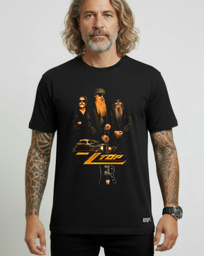 Camiseta ZZ Top – Eliminator Car
