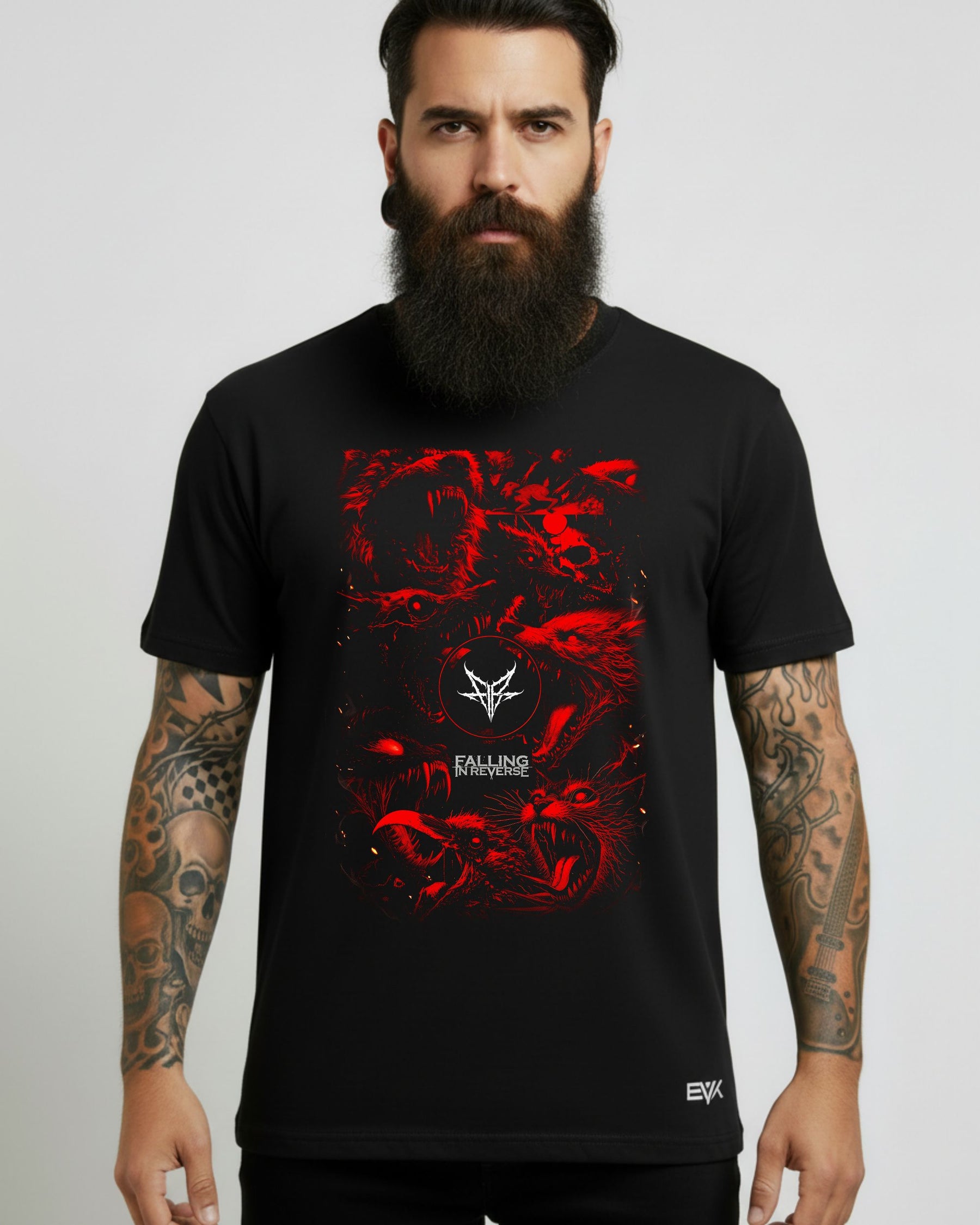Camiseta Falling in Reverse – Popular Monster