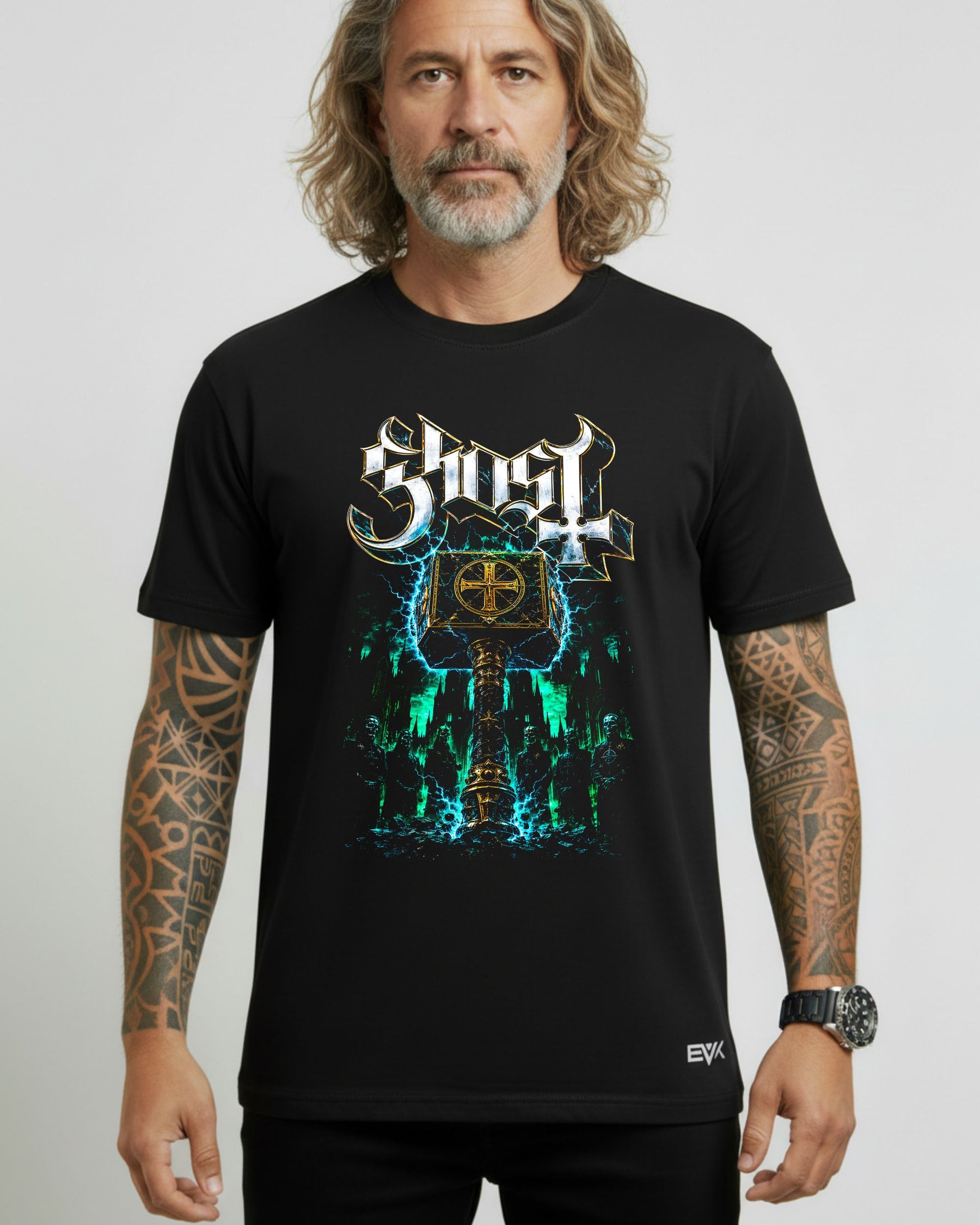 Camiseta Ghost – Square Hammer