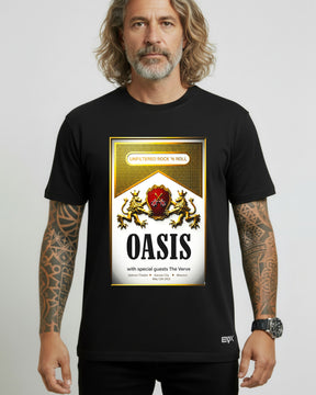 Camiseta Oasis – Unfiltered Rock 'n Roll