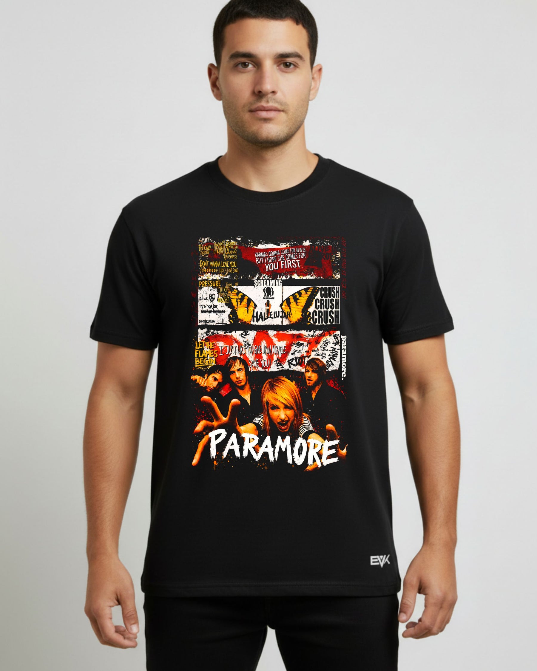 Camiseta Paramore – Riot Collage