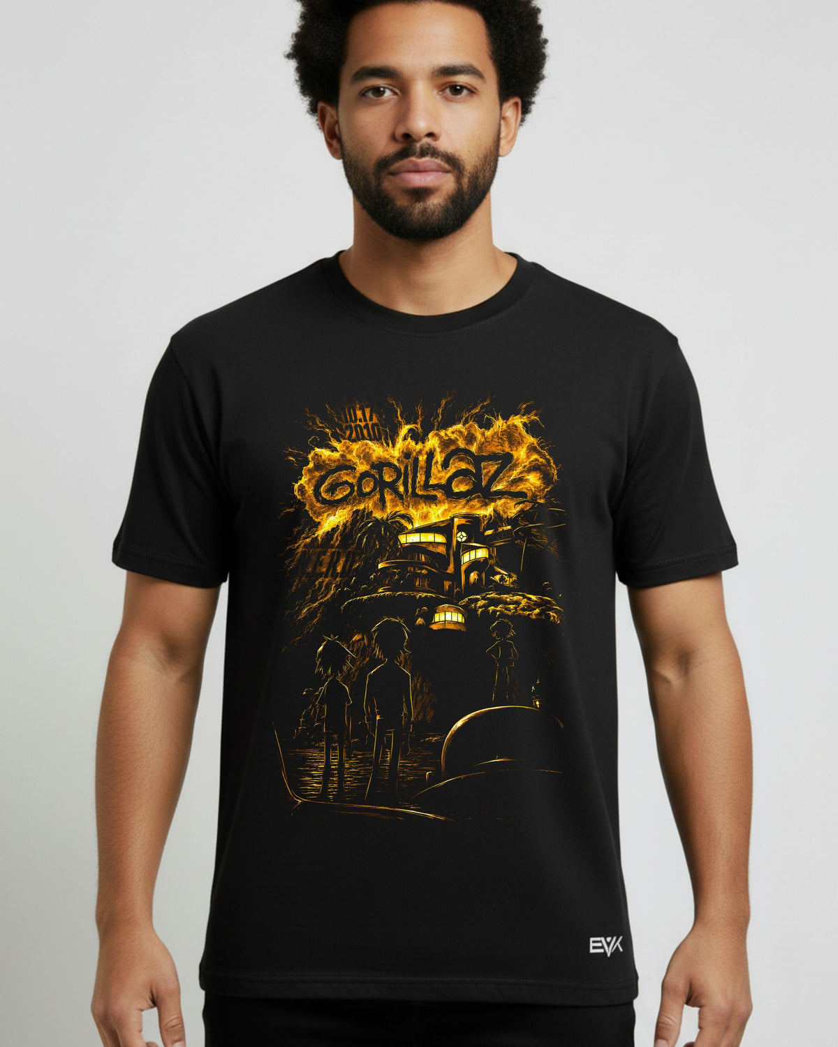 Camiseta Gorillaz – Plastic Beach