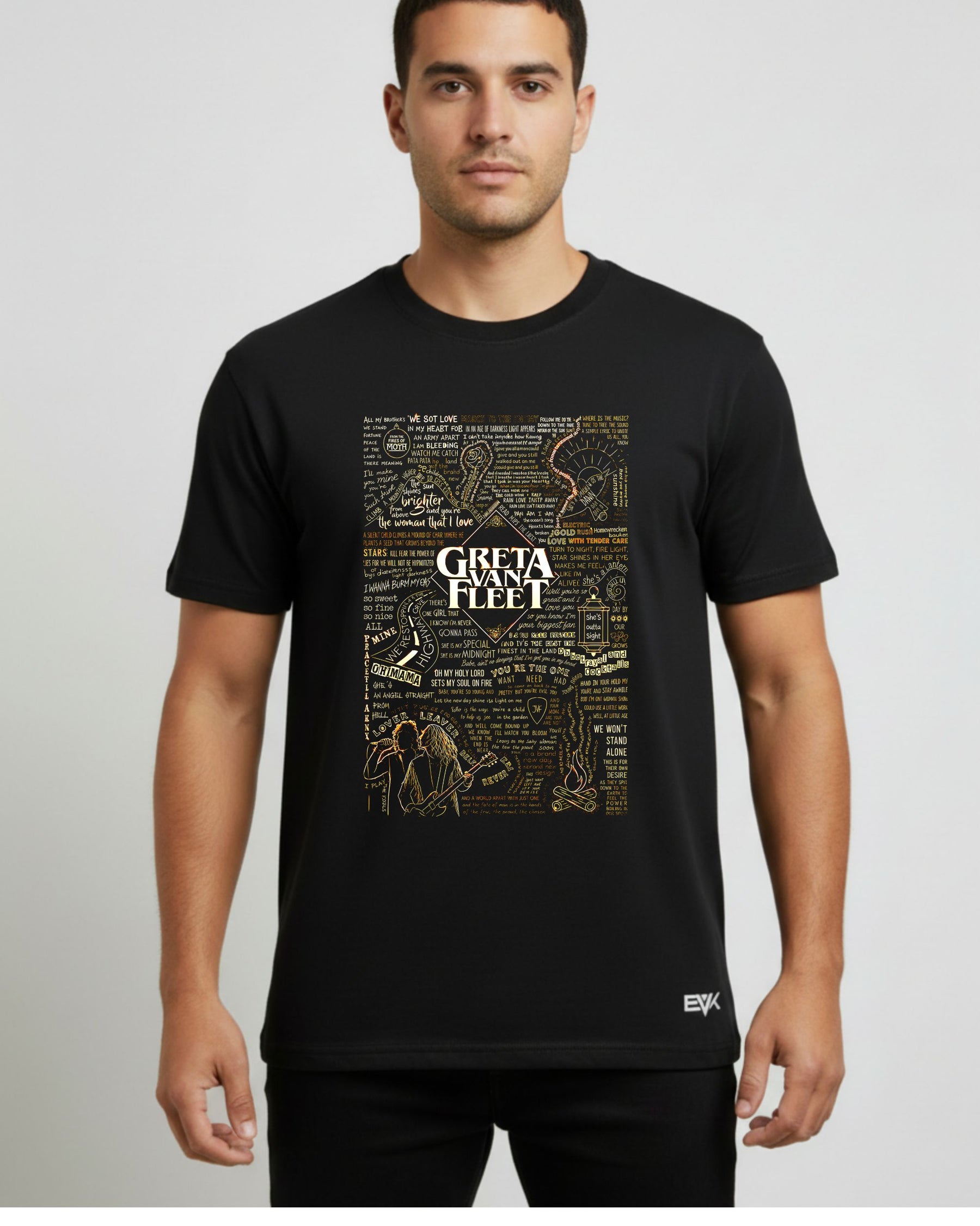 Camiseta Greta Van Fleet – Words