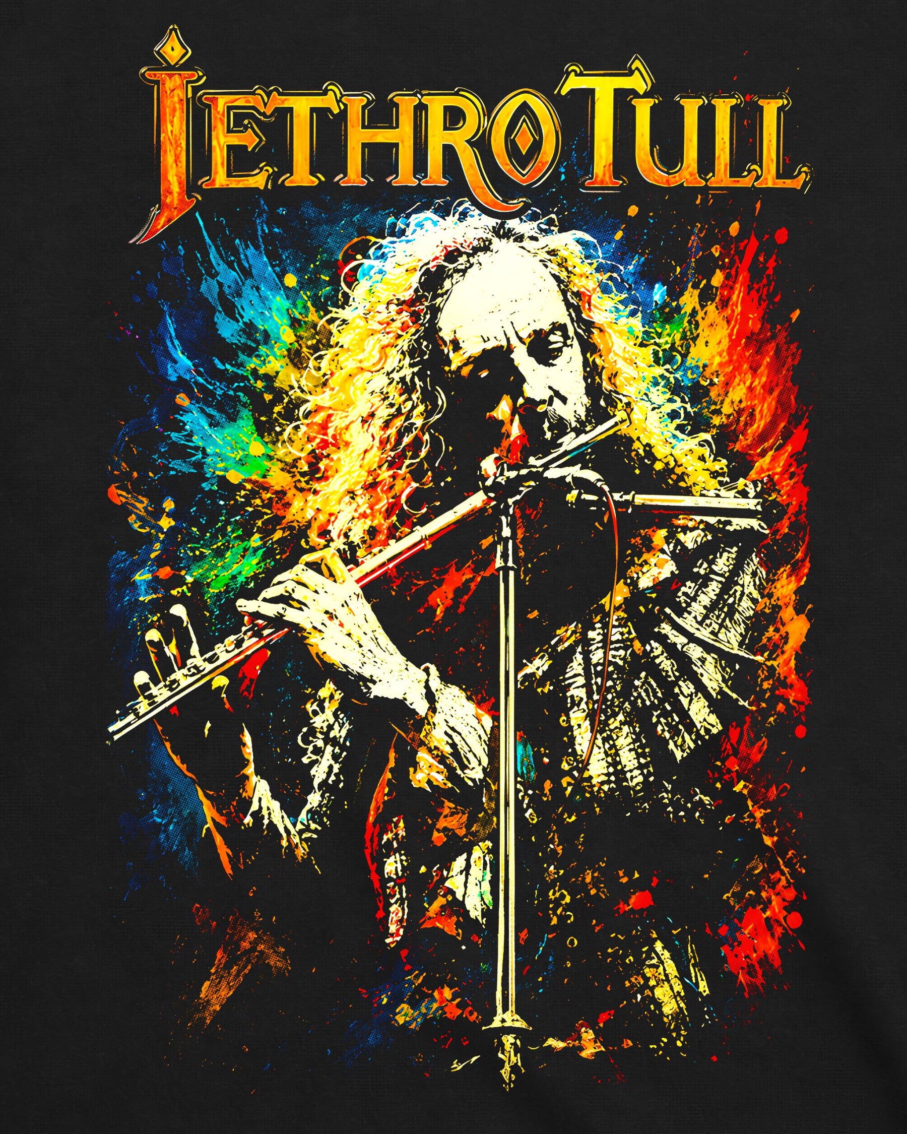 Camiseta Jethro Tull – Colored Breath
