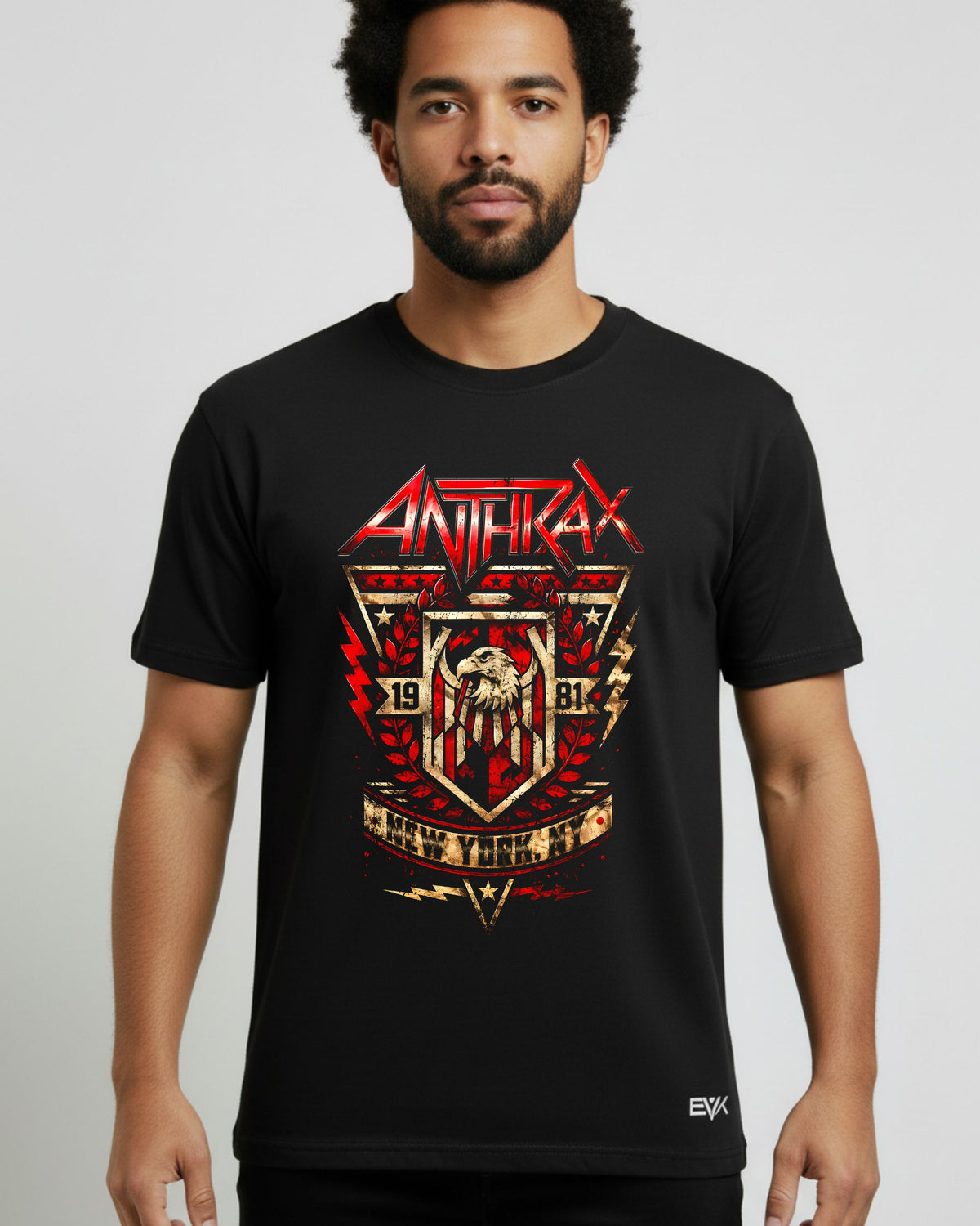 Camiseta Anthrax – NYC Metal Shield