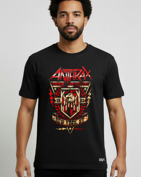 Camiseta Anthrax – NYC Metal Shield