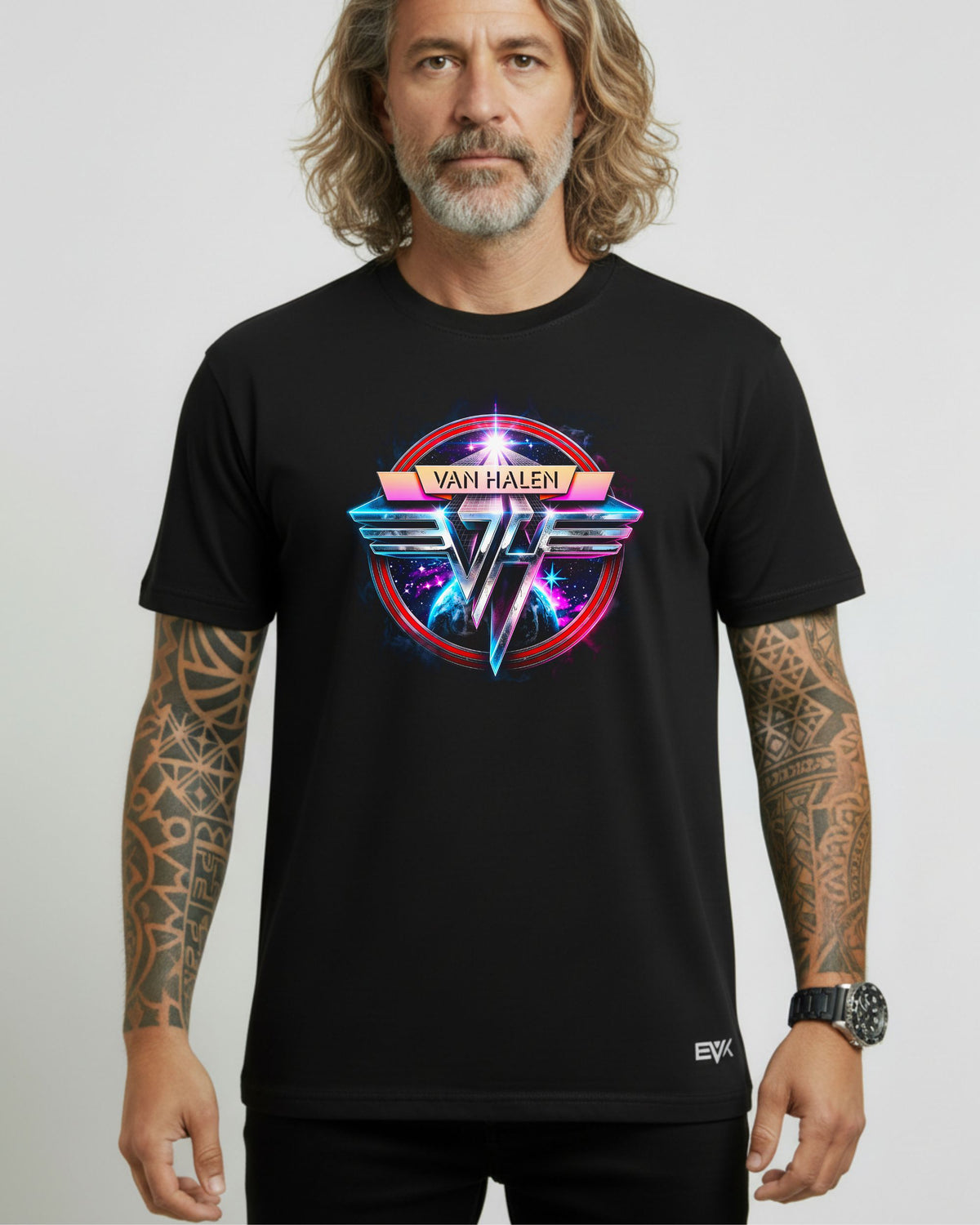 Camiseta Van Halen – Retro VH Space