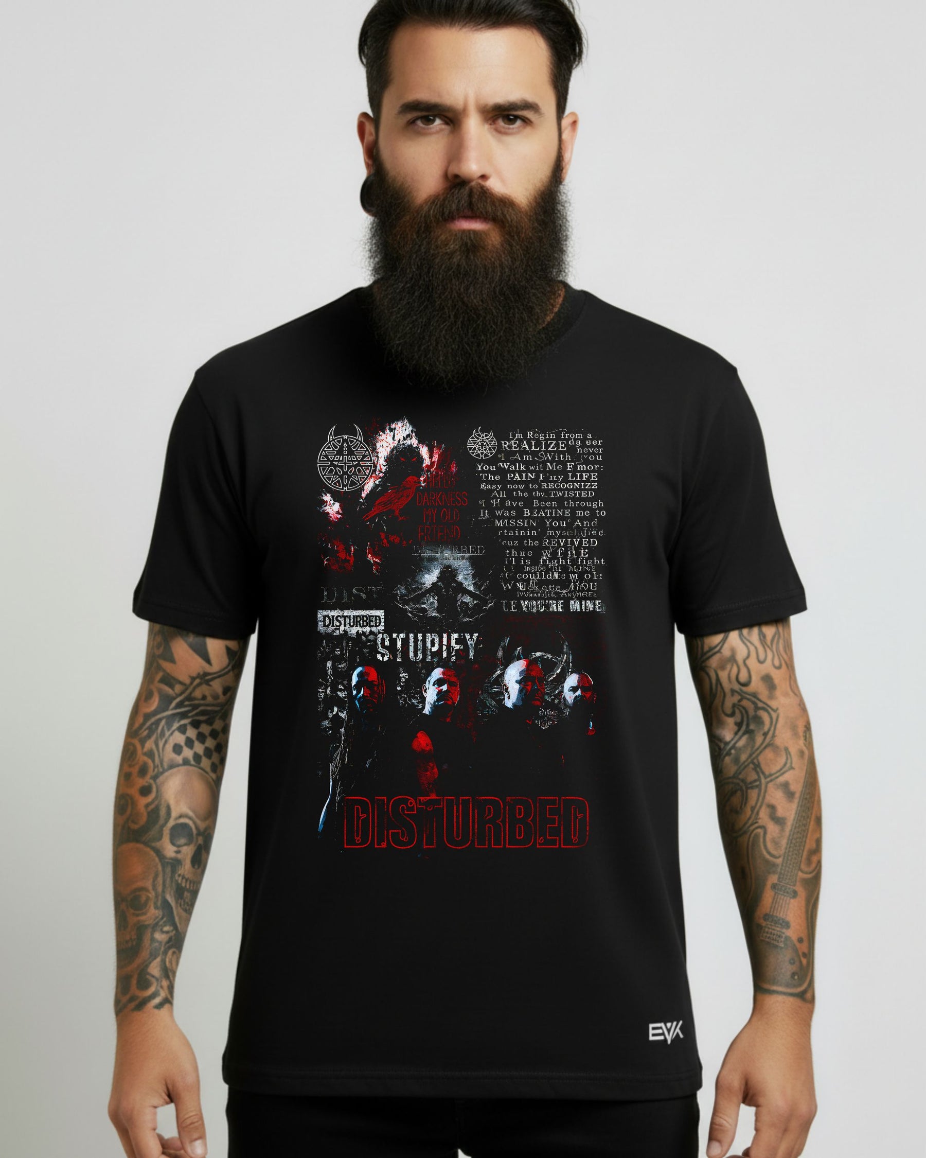 Camiseta Disturbed – Collage