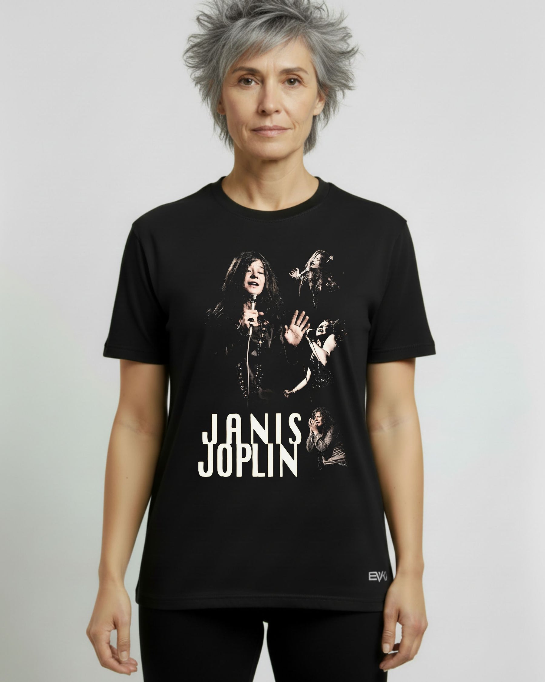 Camiseta Janis Joplin – Janis Collage
