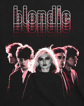 Camiseta Blondie – Neon Wireframe Group Tee