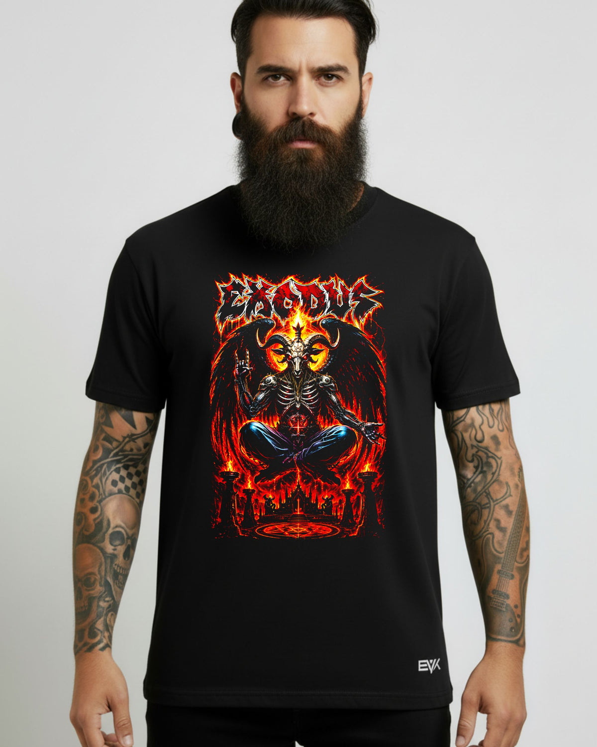 Camiseta Exodus – Baphomet's Reign