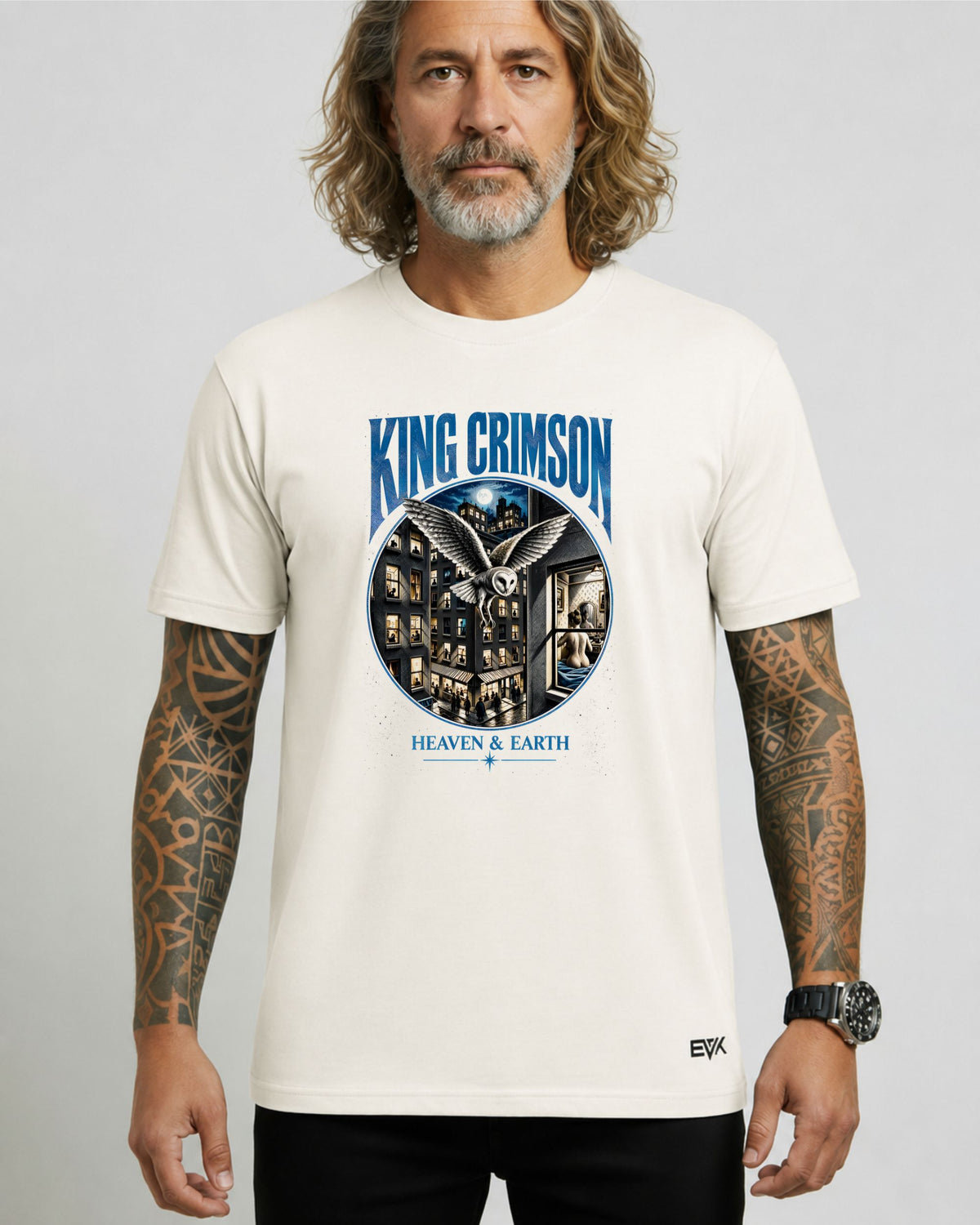 Camiseta Off-White King Crimson – Heaven & Earth