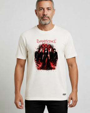 Camiseta Off-White Evanescence – Cathedral of Blood