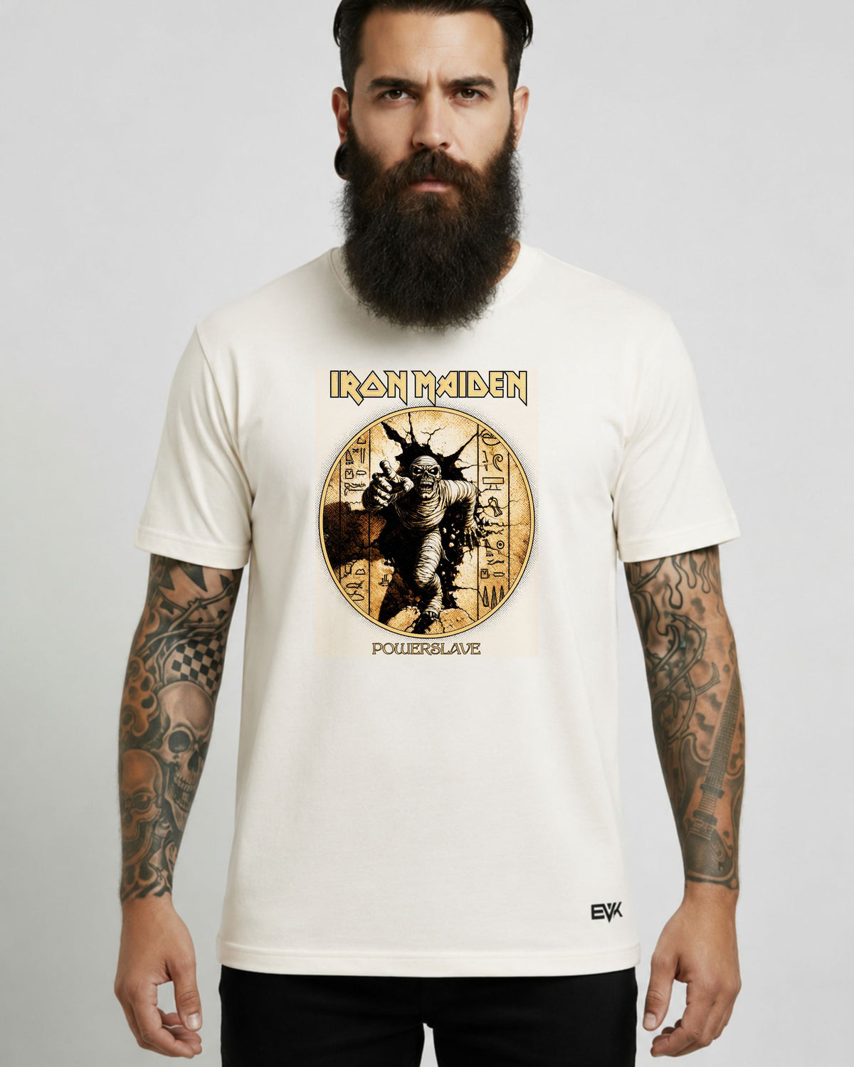 Camiseta Off-White Iron Maiden – Powerslave