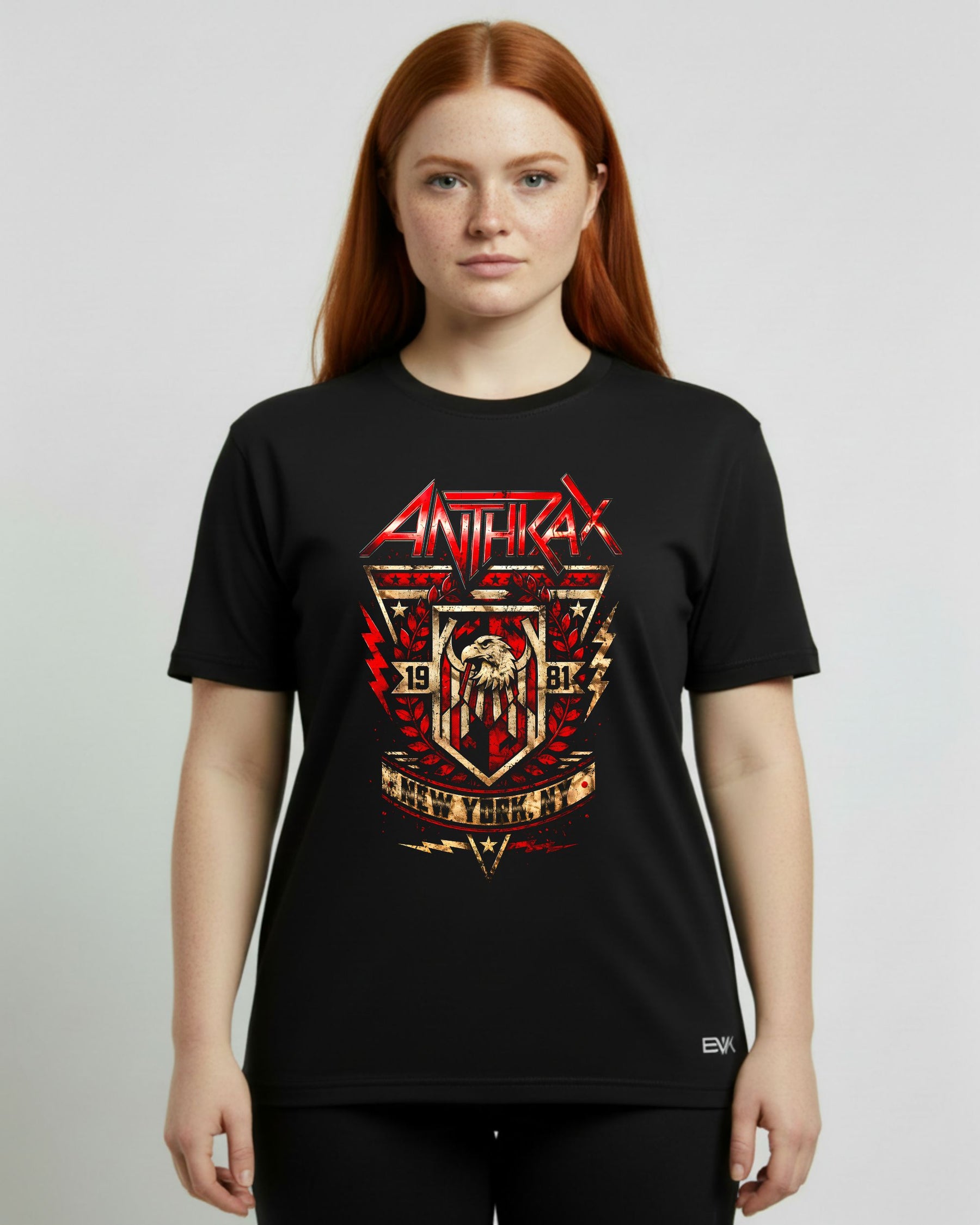 Camiseta Anthrax – NYC Metal Shield