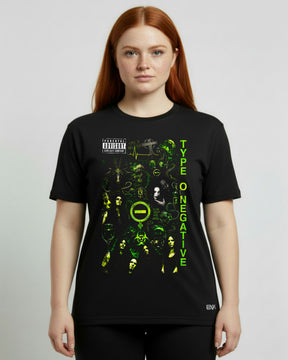 Camiseta Type O Negative – Peter Steele Dark Goth Collage