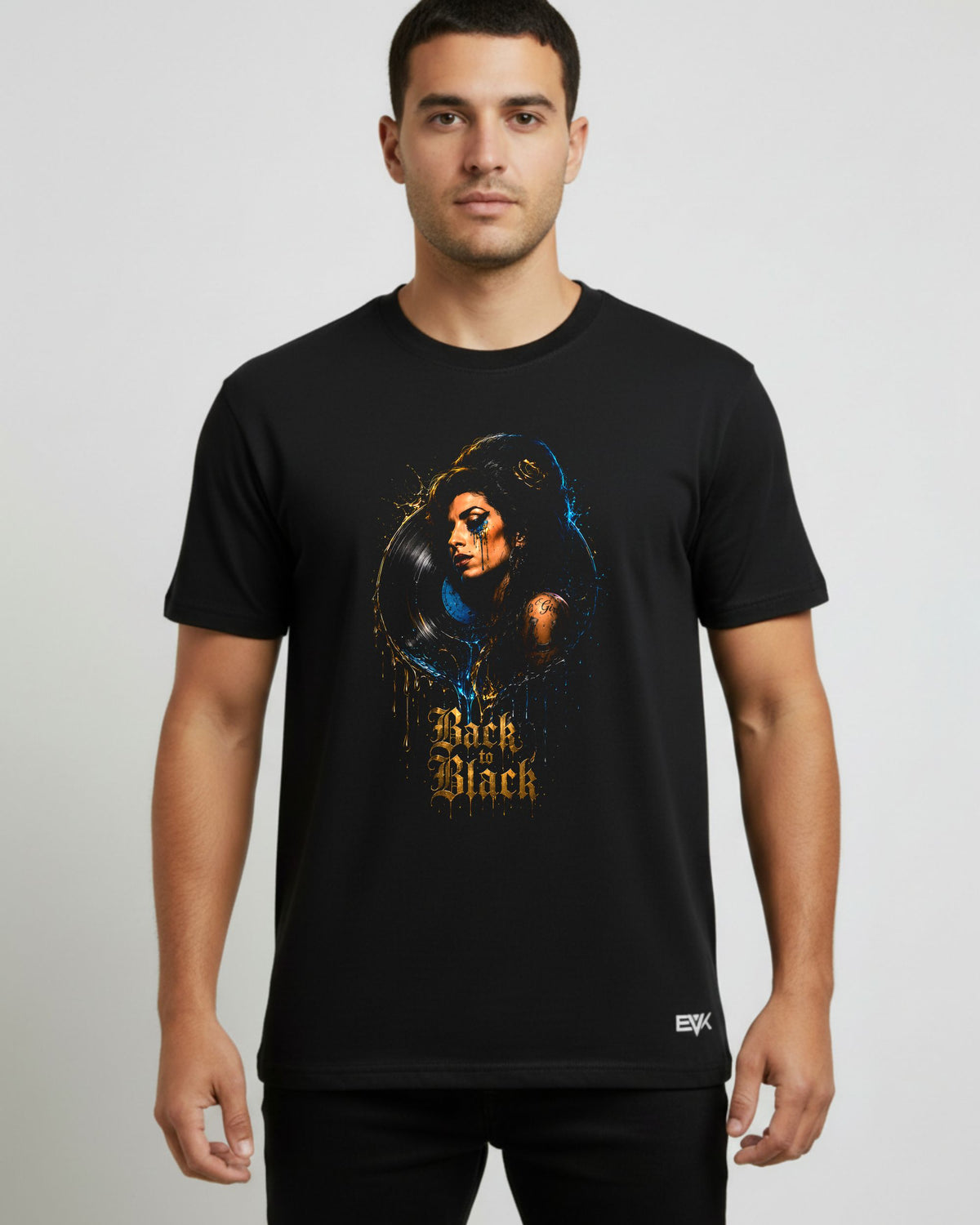 Camiseta Amy Winehouse – Back to Black