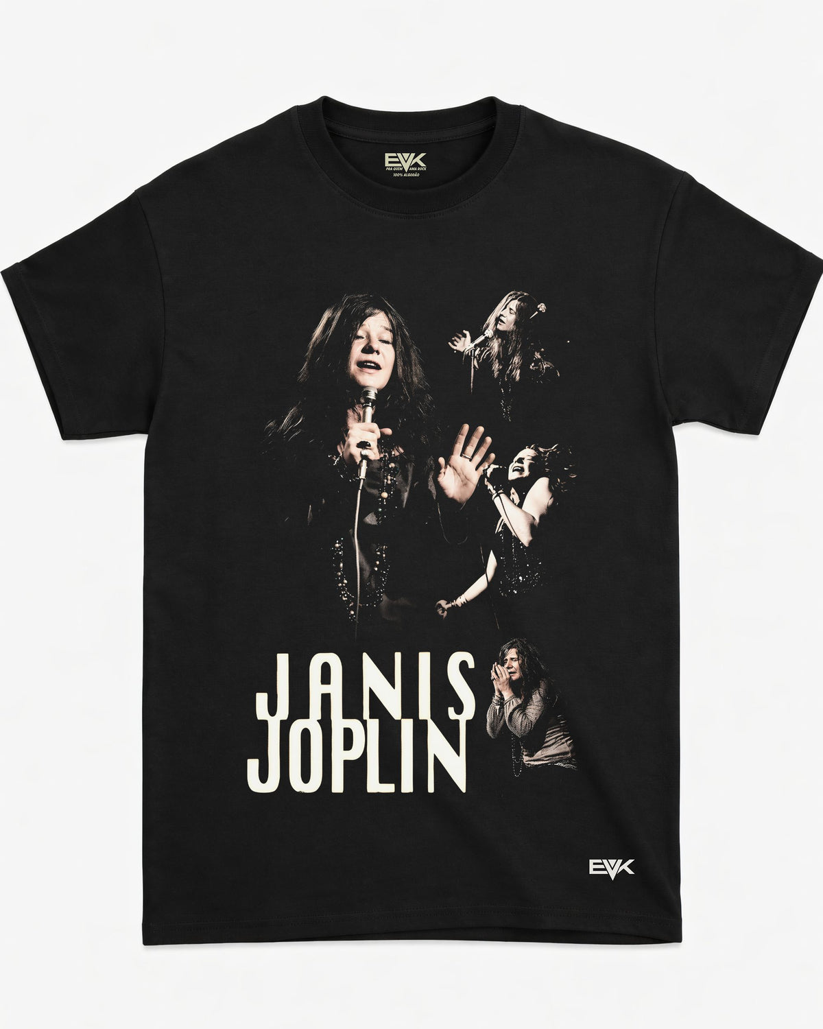 Camiseta Janis Joplin – Janis Collage