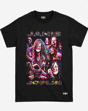 Camiseta Janis Joplin – Faces de Janis