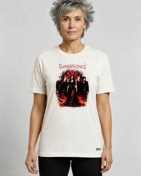 Camiseta Off-White Evanescence – Cathedral of Blood