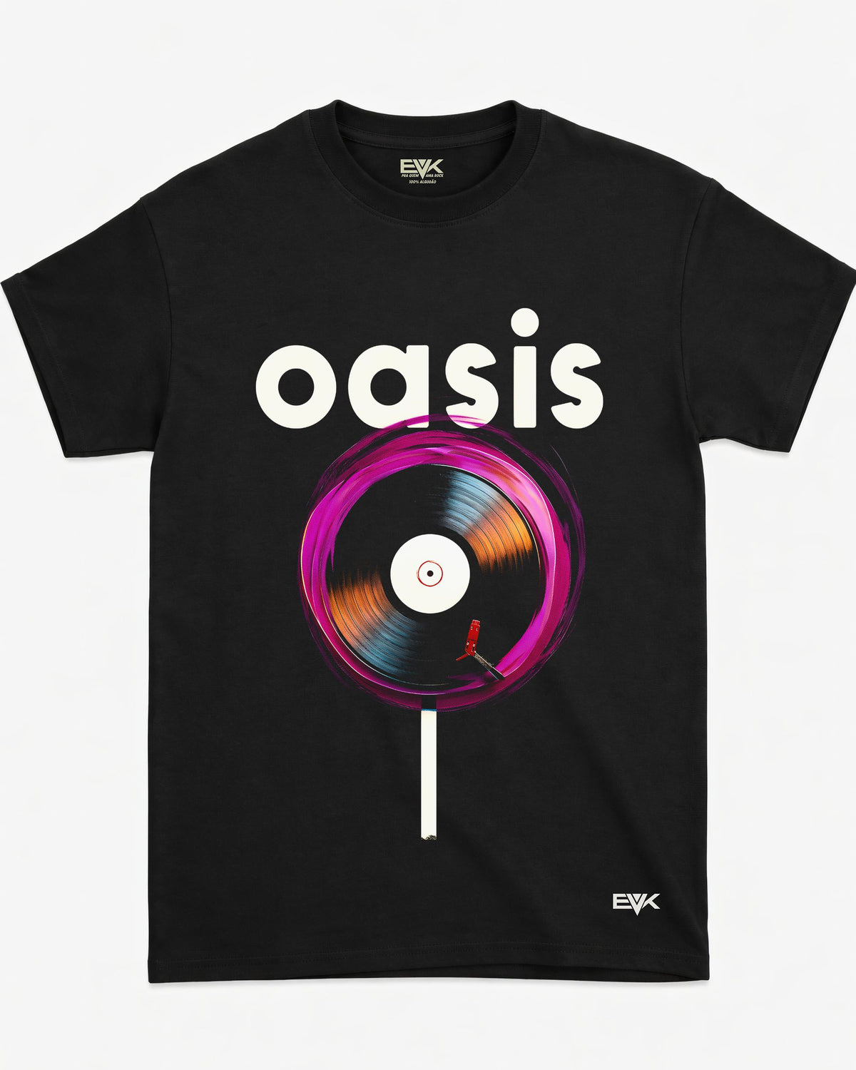Camiseta Oasis – Vinyl Pop