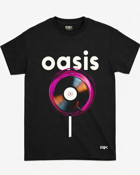 Camiseta Oasis – Vinyl Pop