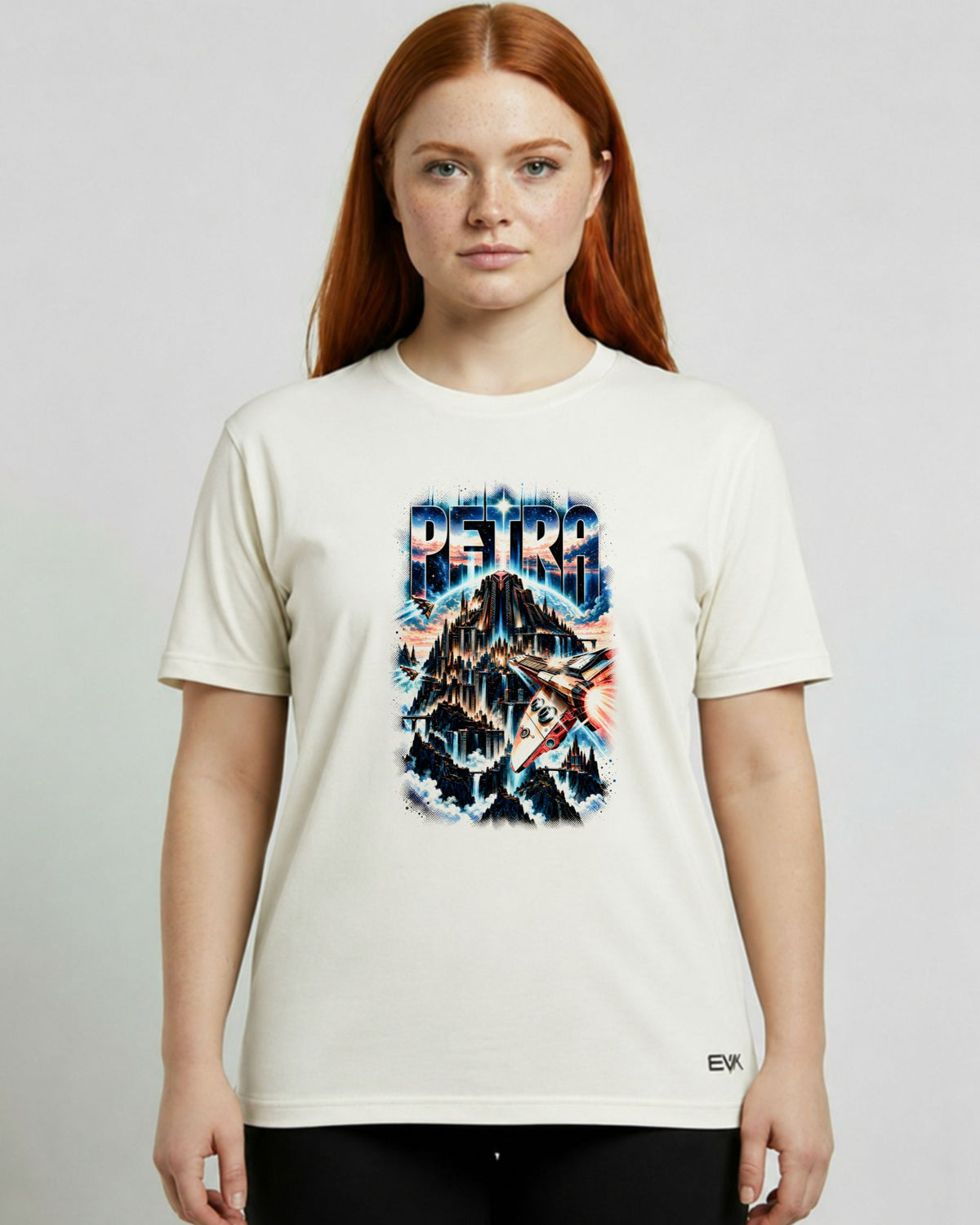 Camiseta Off-White Petra – Cosmic Citadel