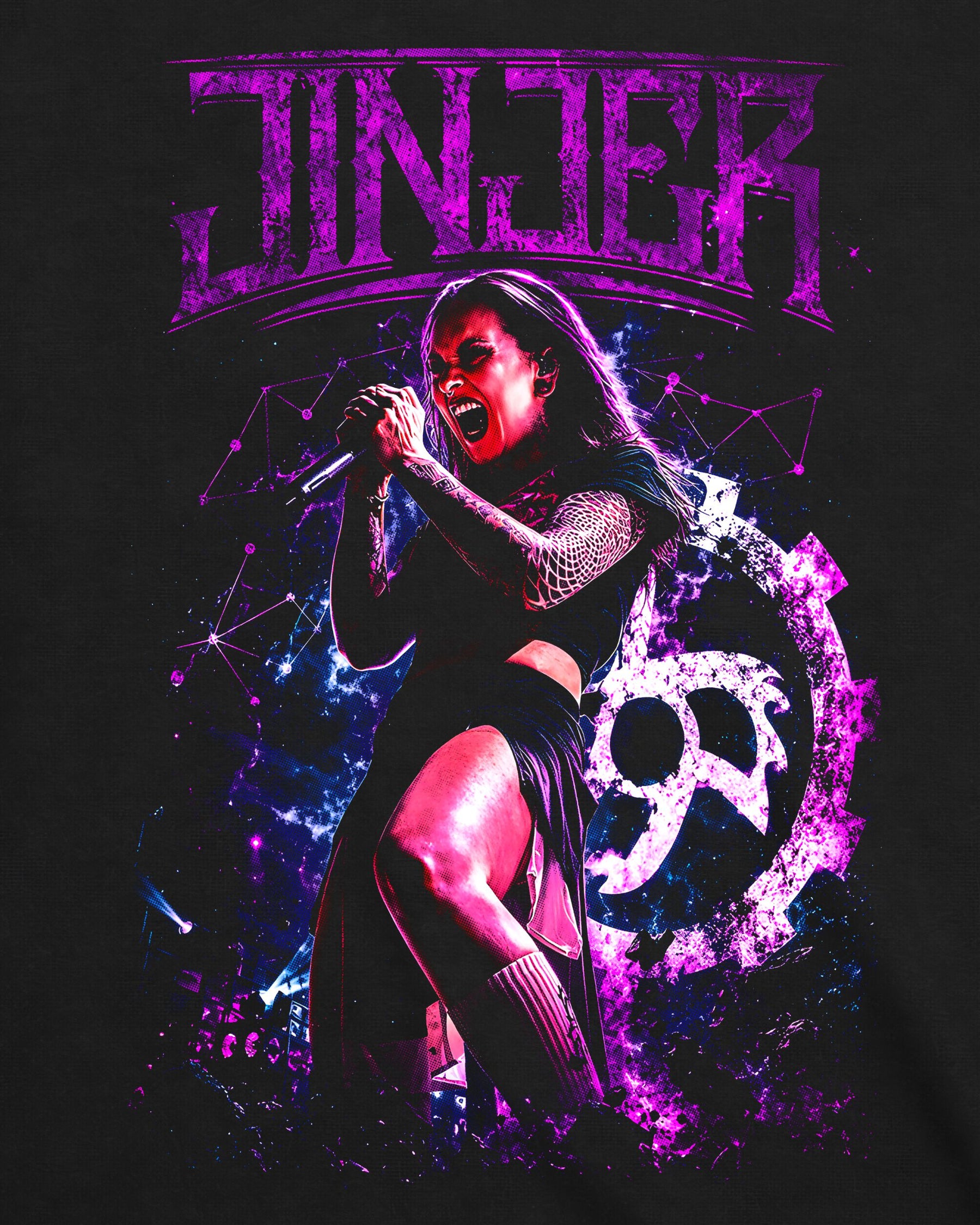 Camiseta Jinjer – Tatiana's Power