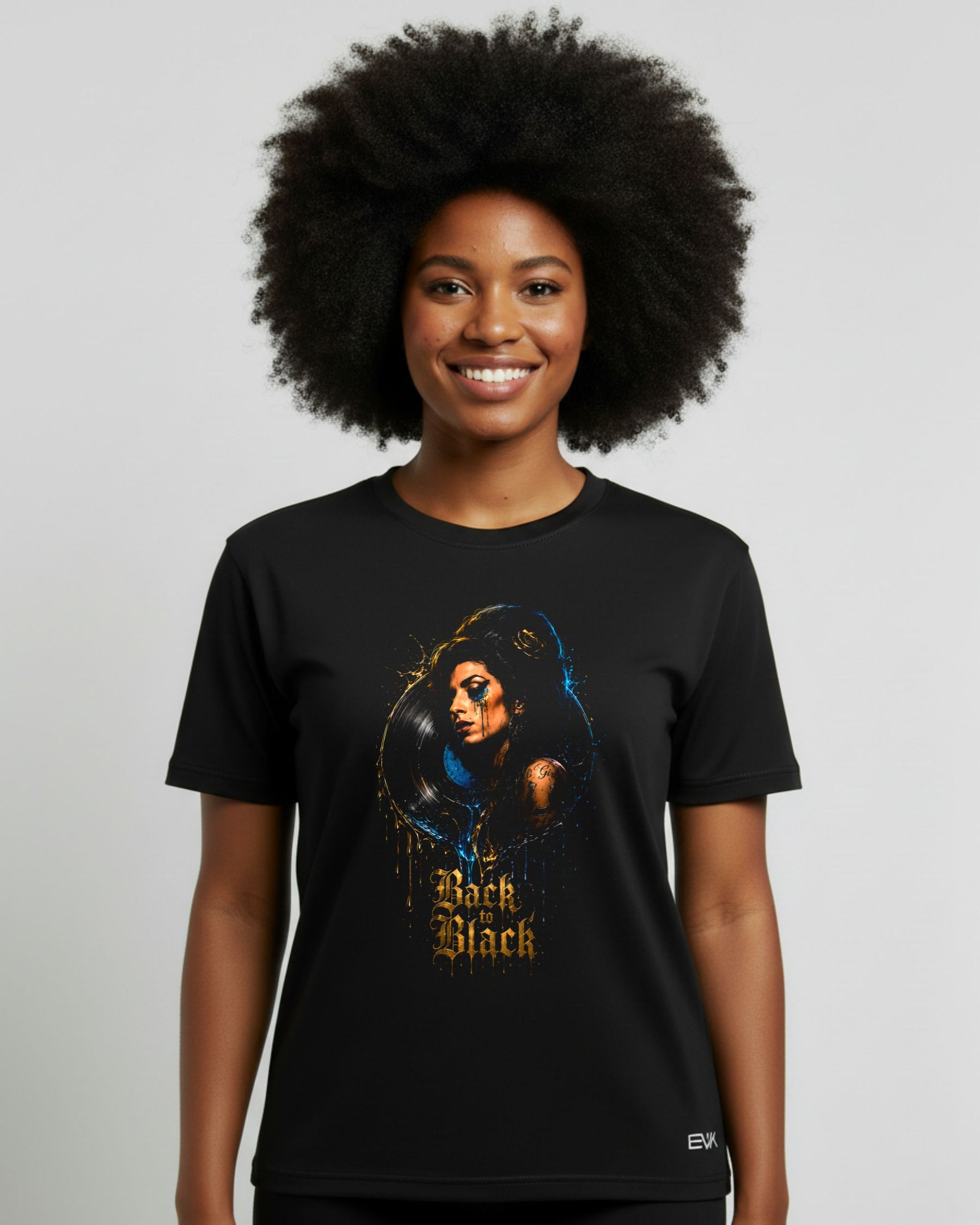 Camiseta Amy Winehouse – Back to Black