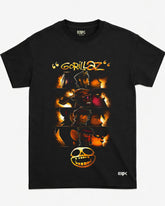 Camiseta Gorillaz – Faces in Flames