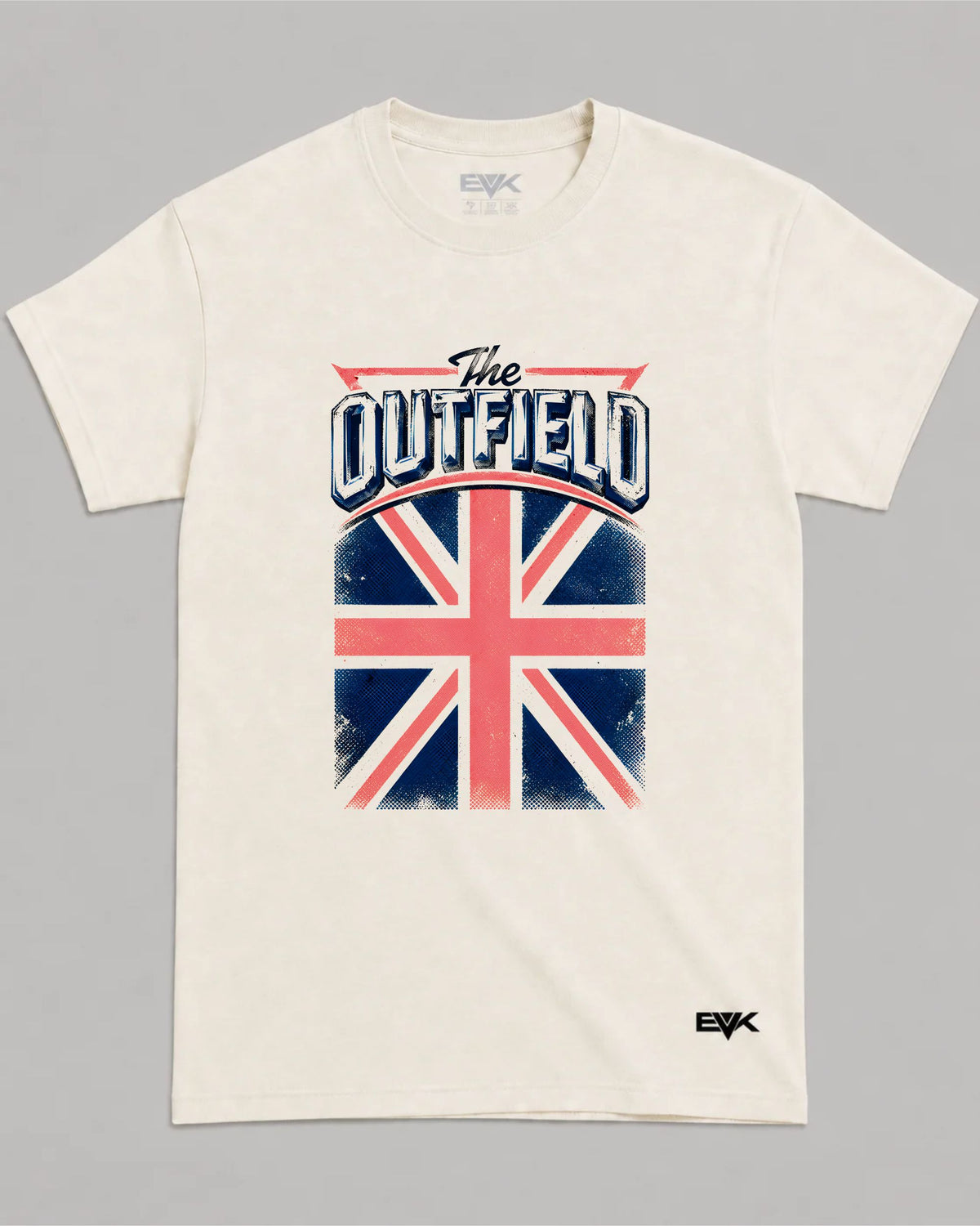 Camiseta Off-White The Outfield – Custom Union Jack Graphic