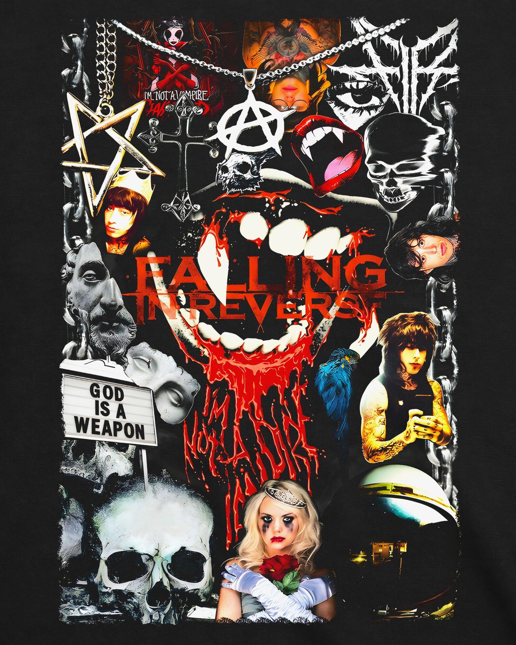Camiseta Falling in Reverse – Bootleg