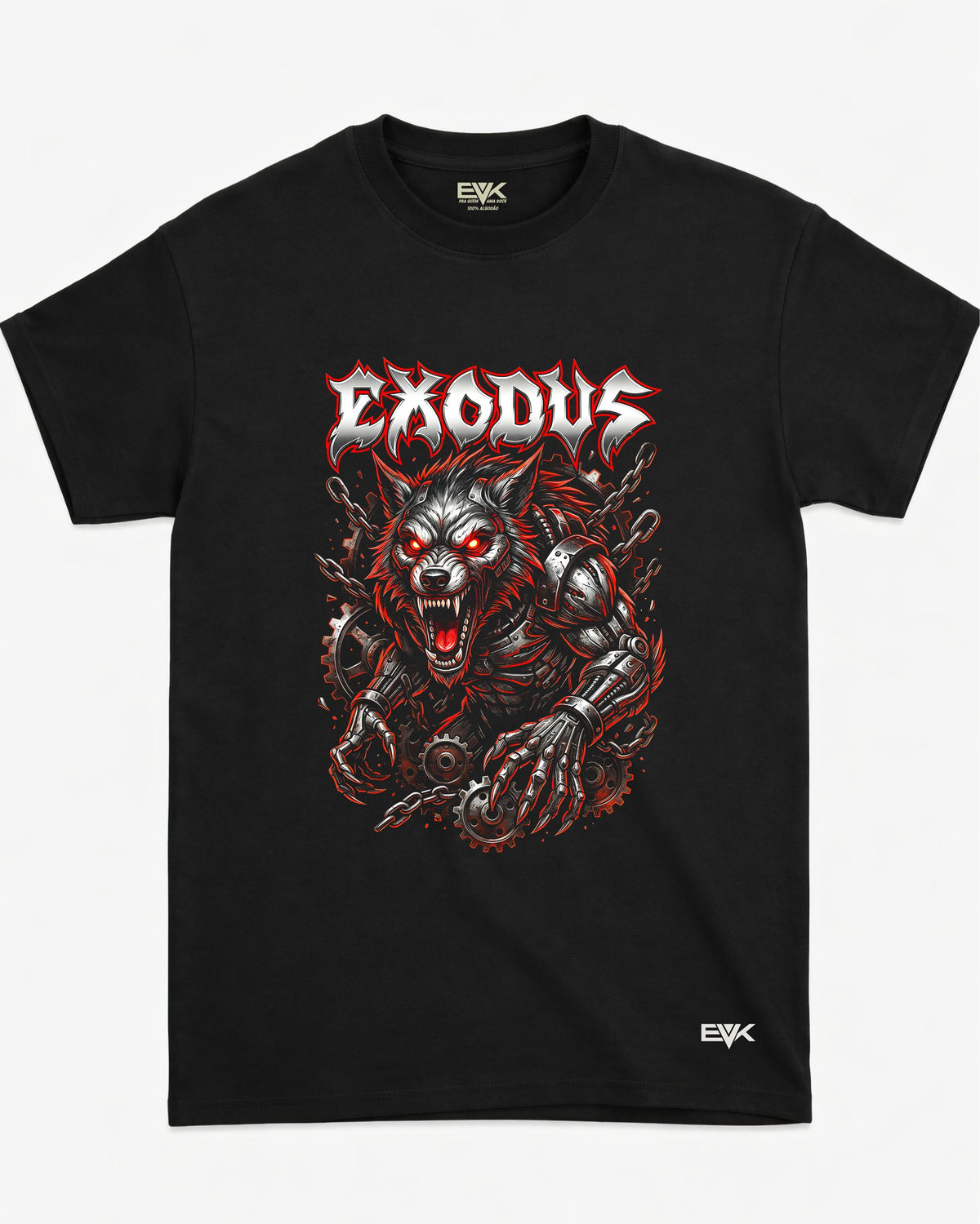 Camiseta Exodus – Cyber Wolf Pack