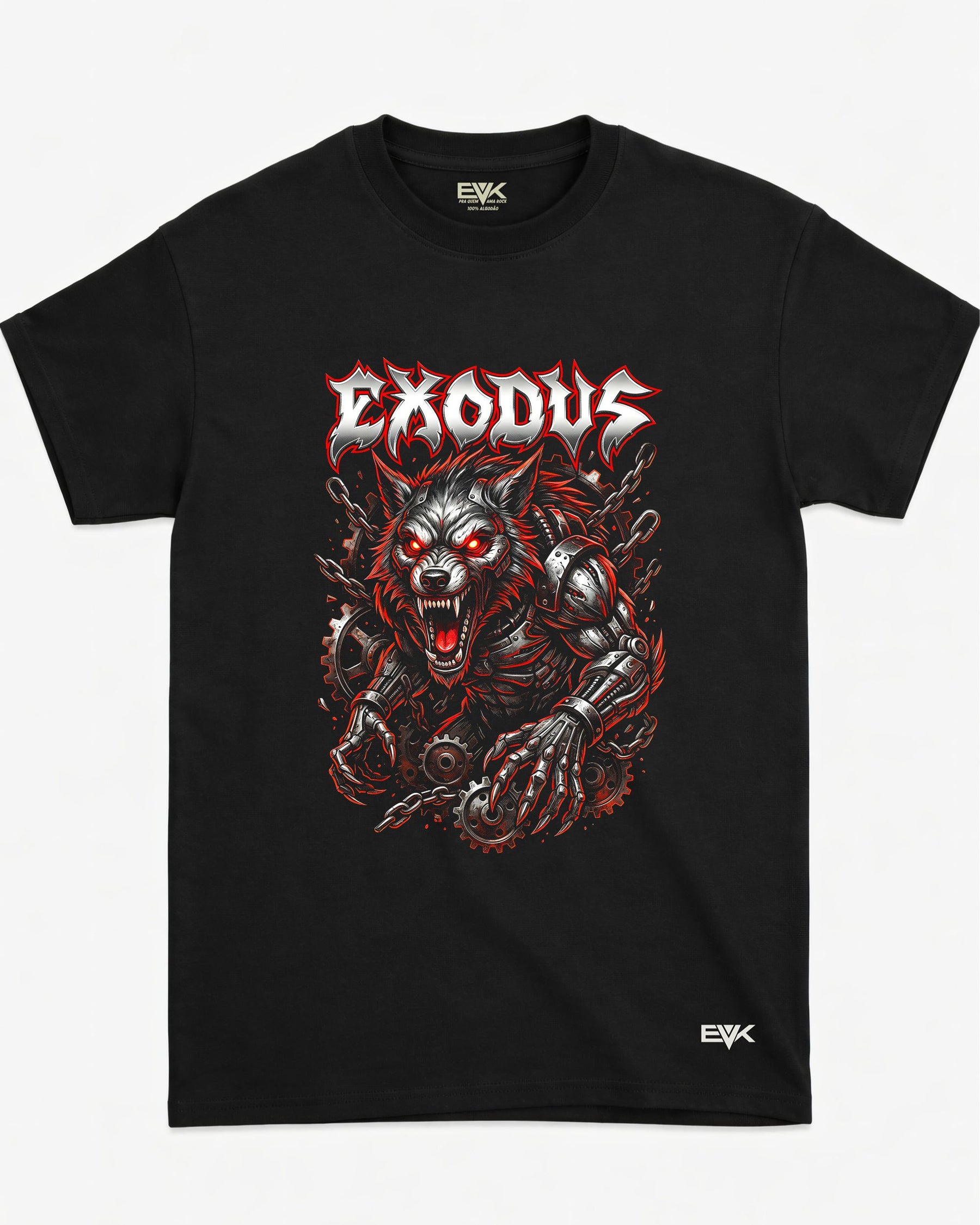 Camiseta Exodus – Cyber Wolf Pack
