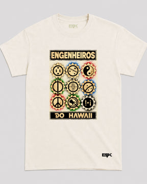 Camiseta Off-White Engenheiros do Havaii – Alívio Imediato