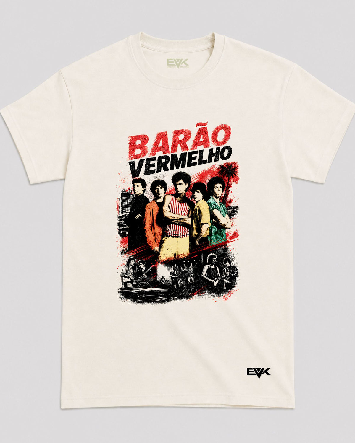 Camiseta Off-White Barão Vermelho – Bootleg