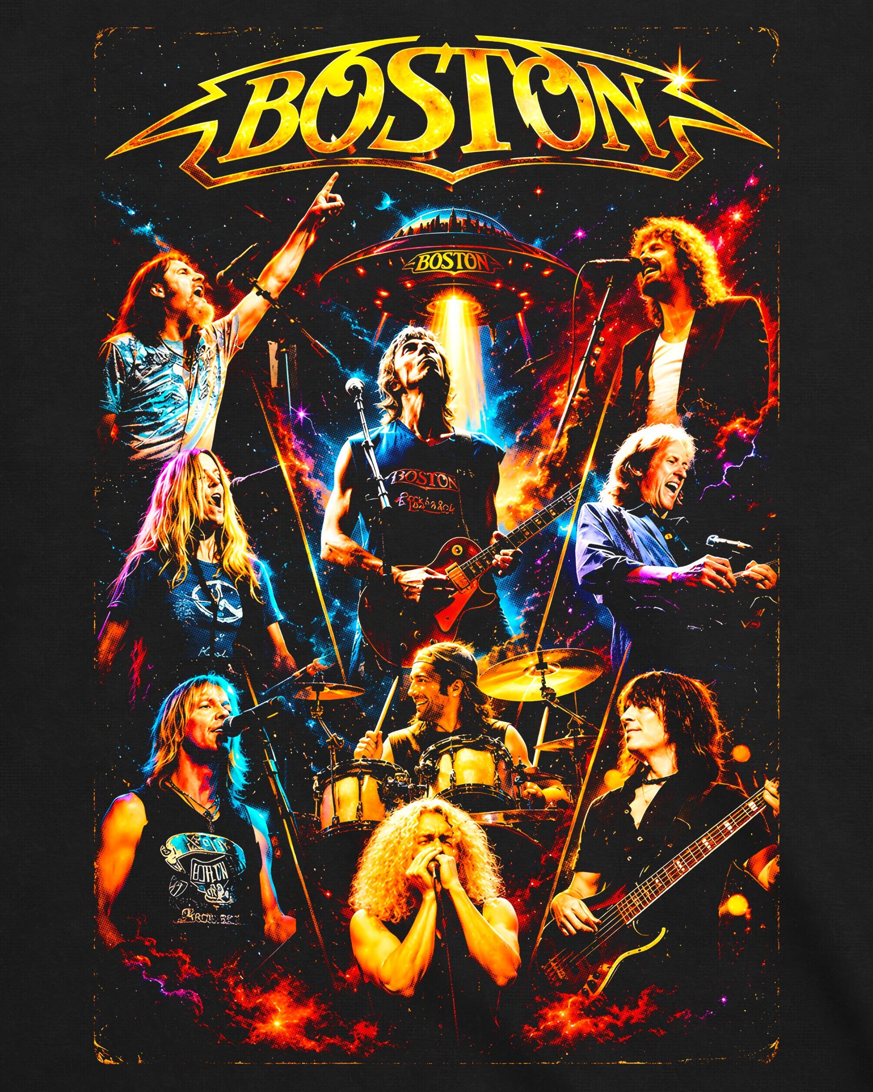 Camiseta Boston – Band