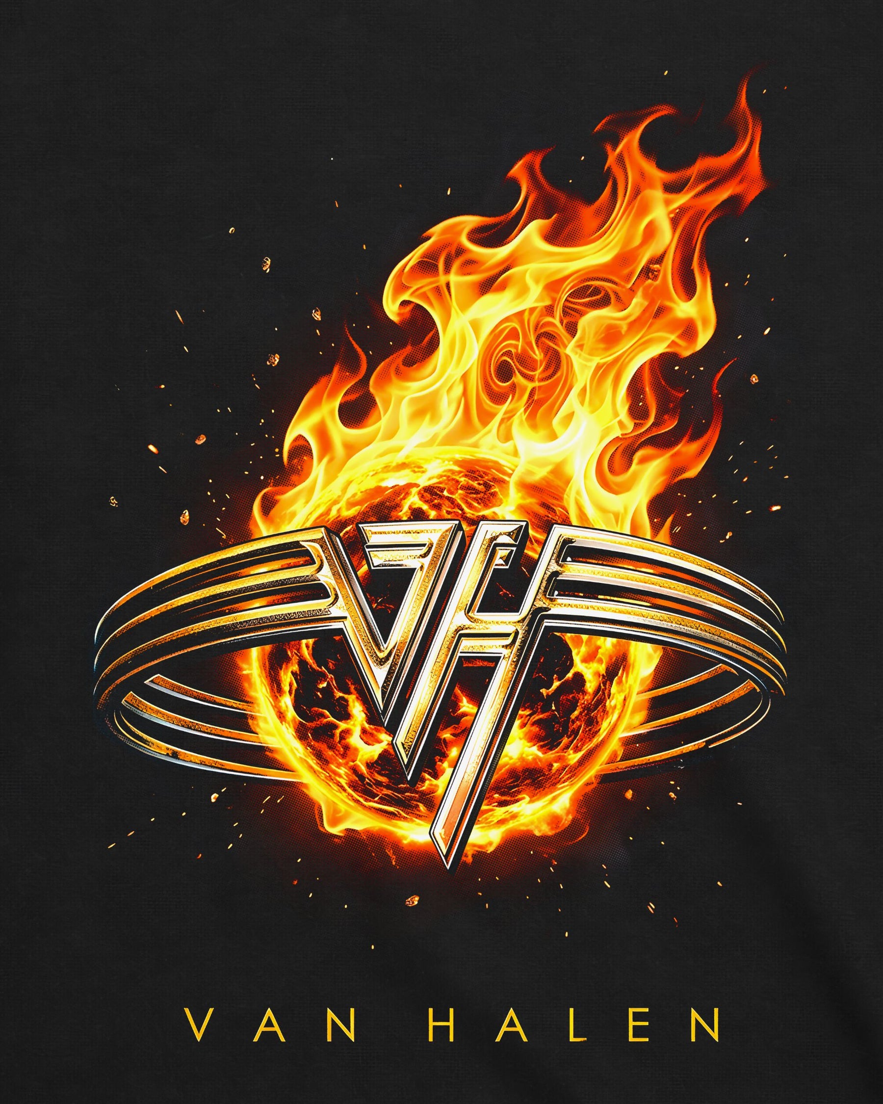 Camiseta Van Halen – On Fire