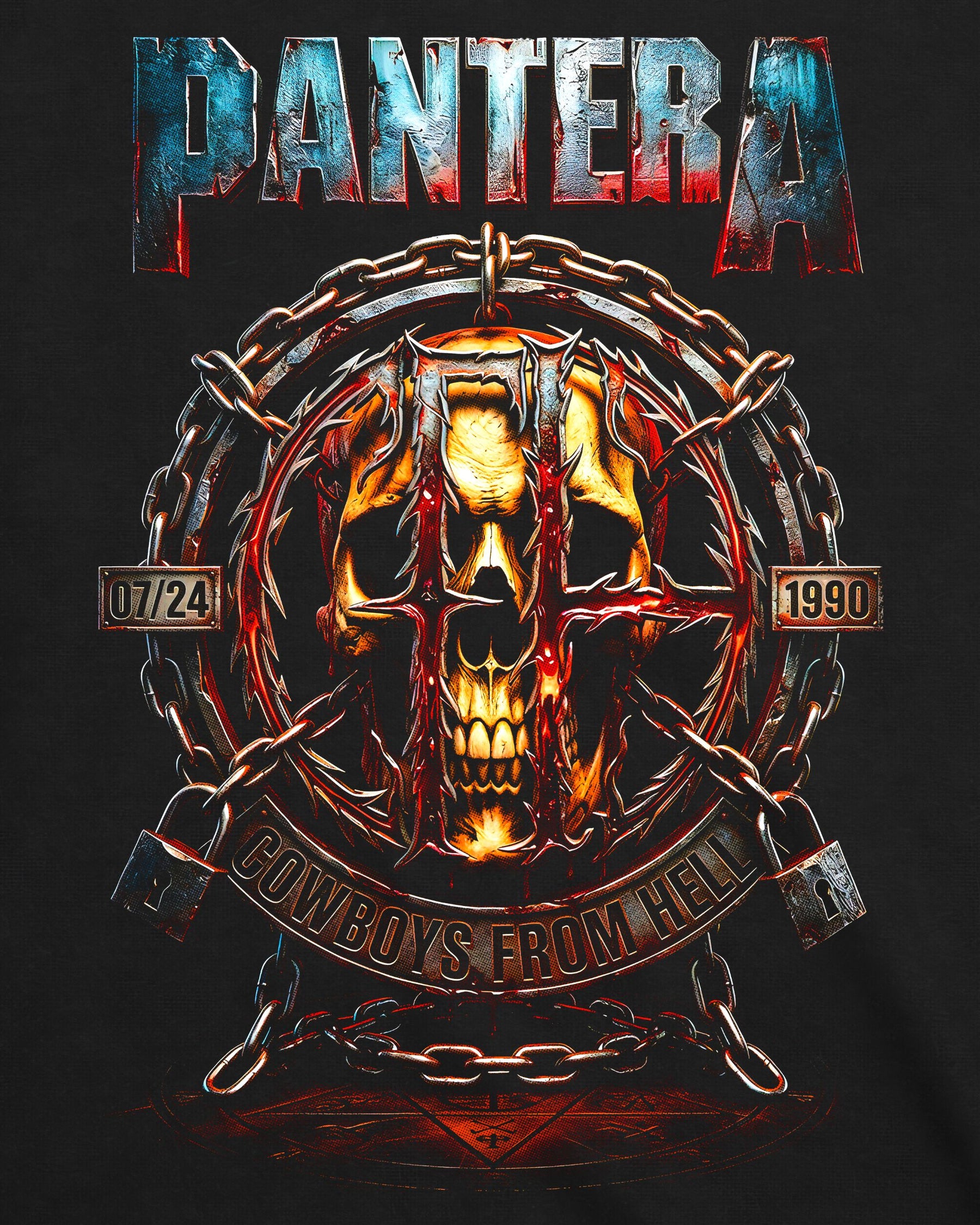 Camiseta Pantera – Cowboys From Hell