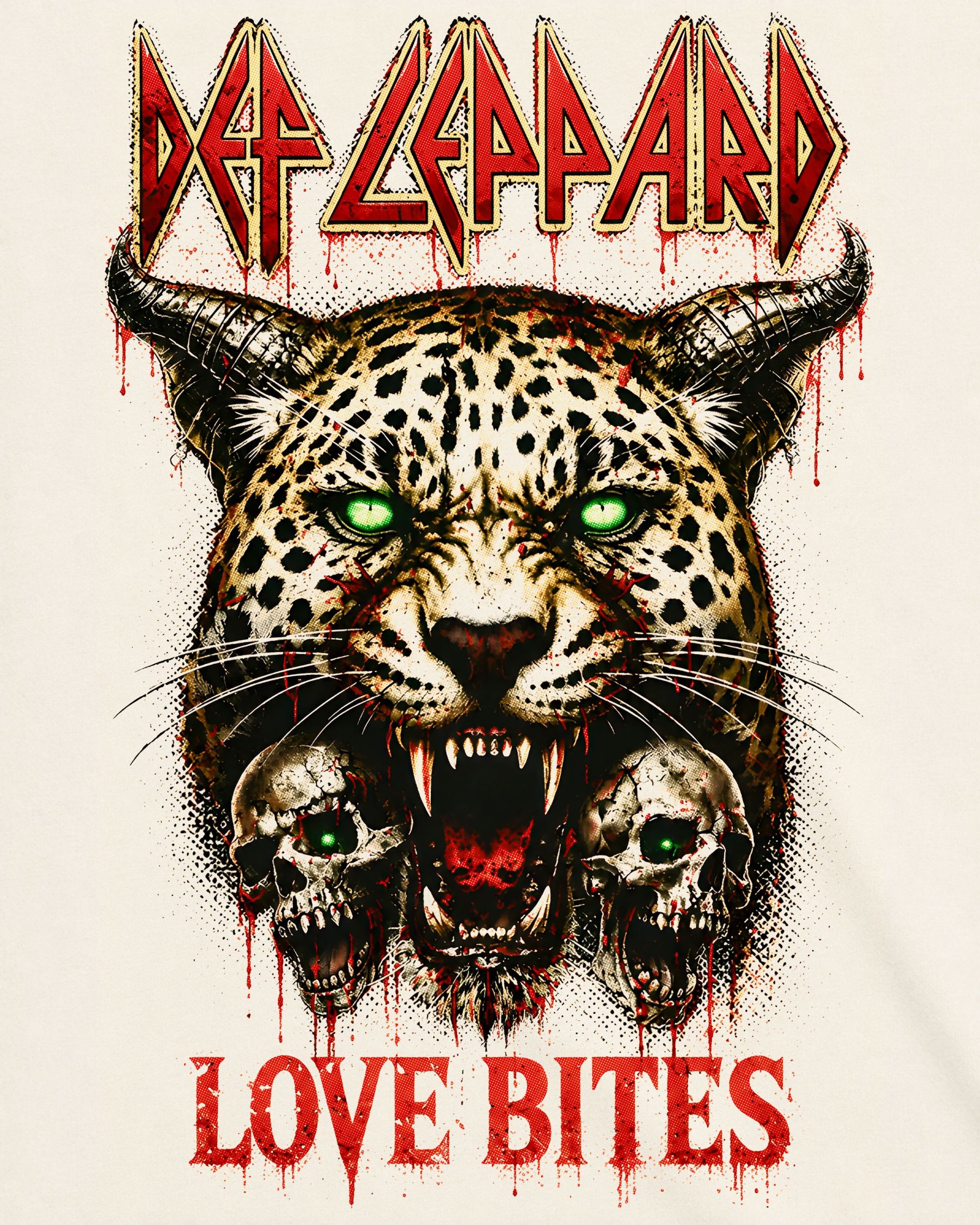 Camiseta Off-White Def Leppard – Love Bites