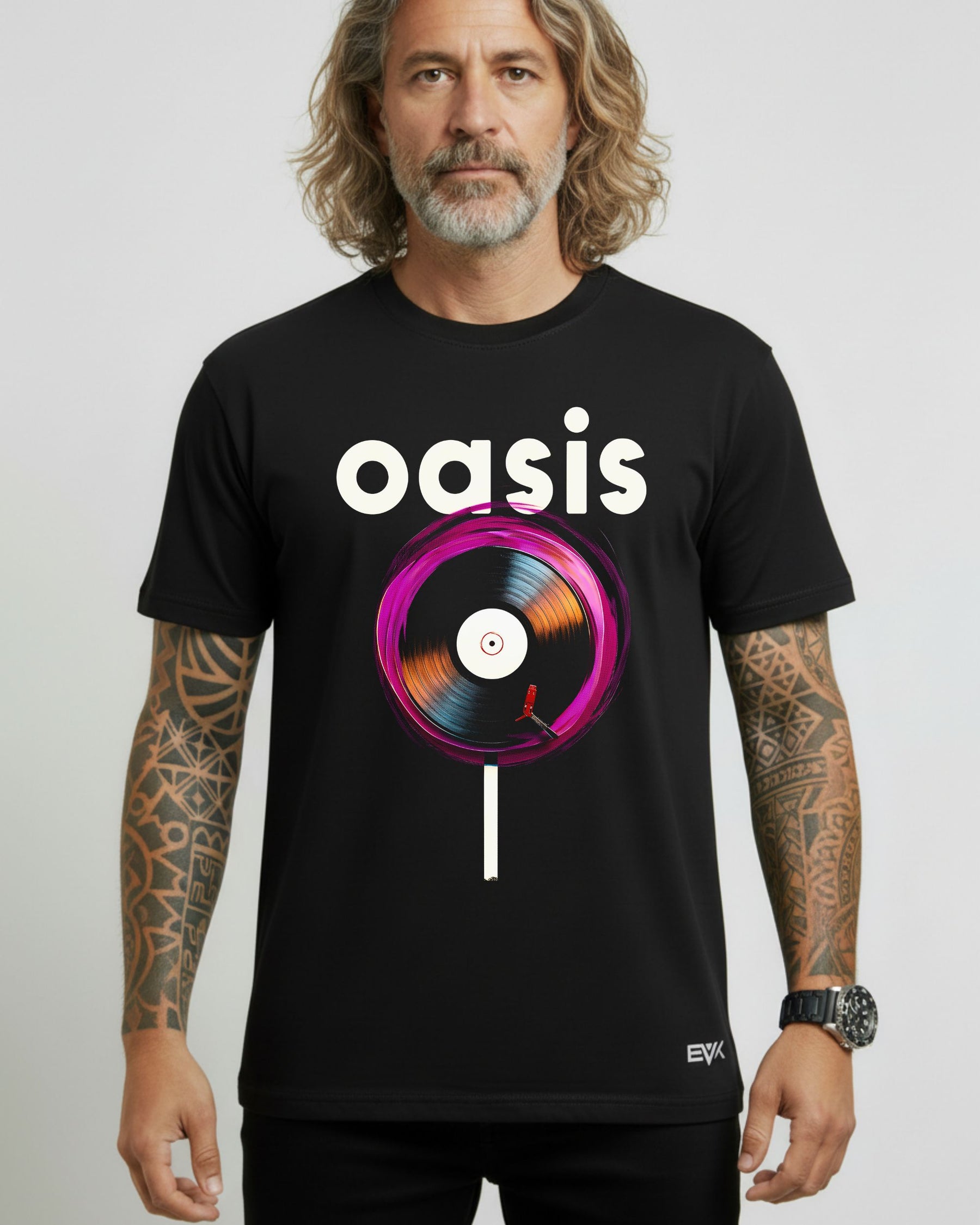 Camiseta Oasis – Vinyl Pop