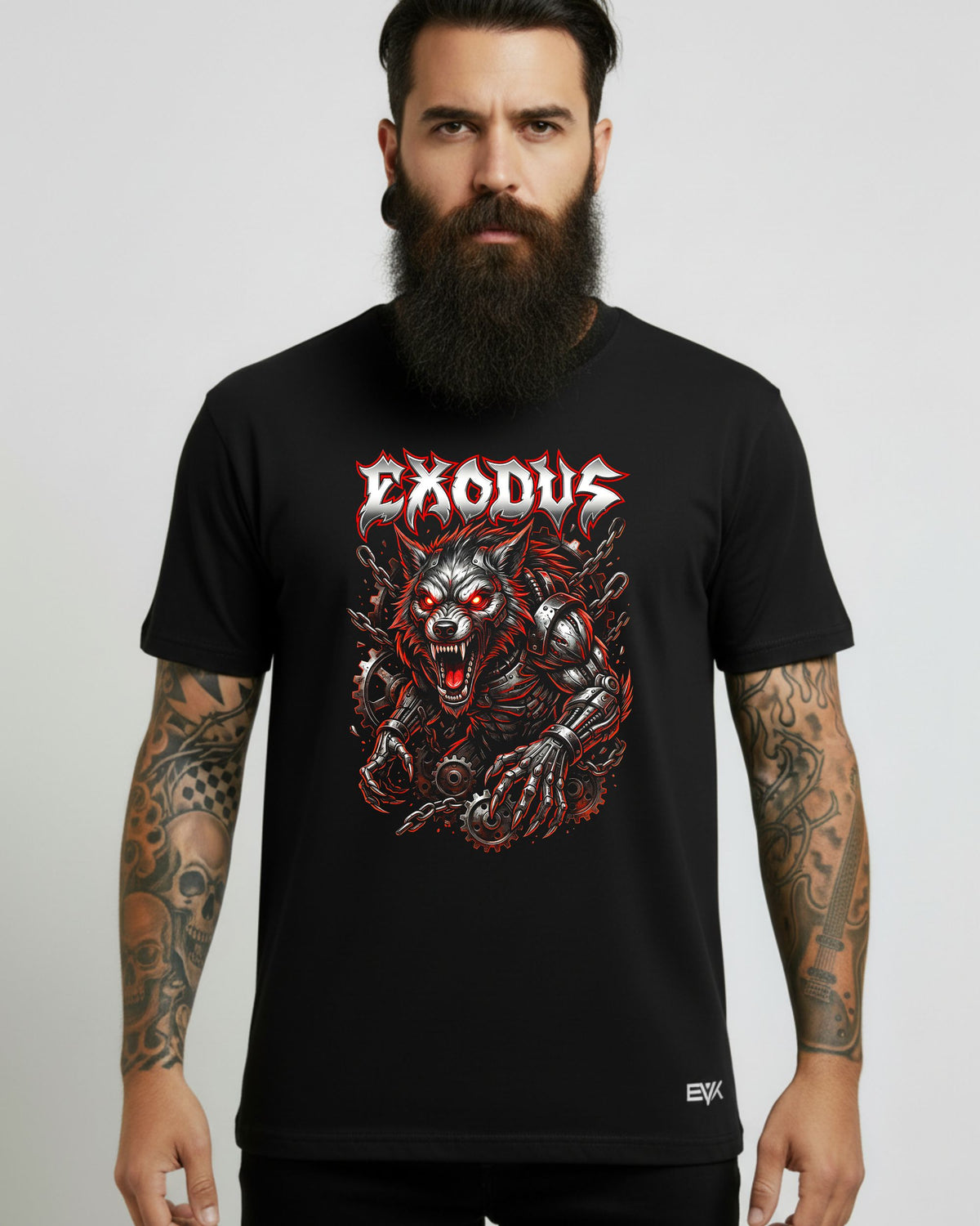 Camiseta Exodus – Cyber Wolf Pack