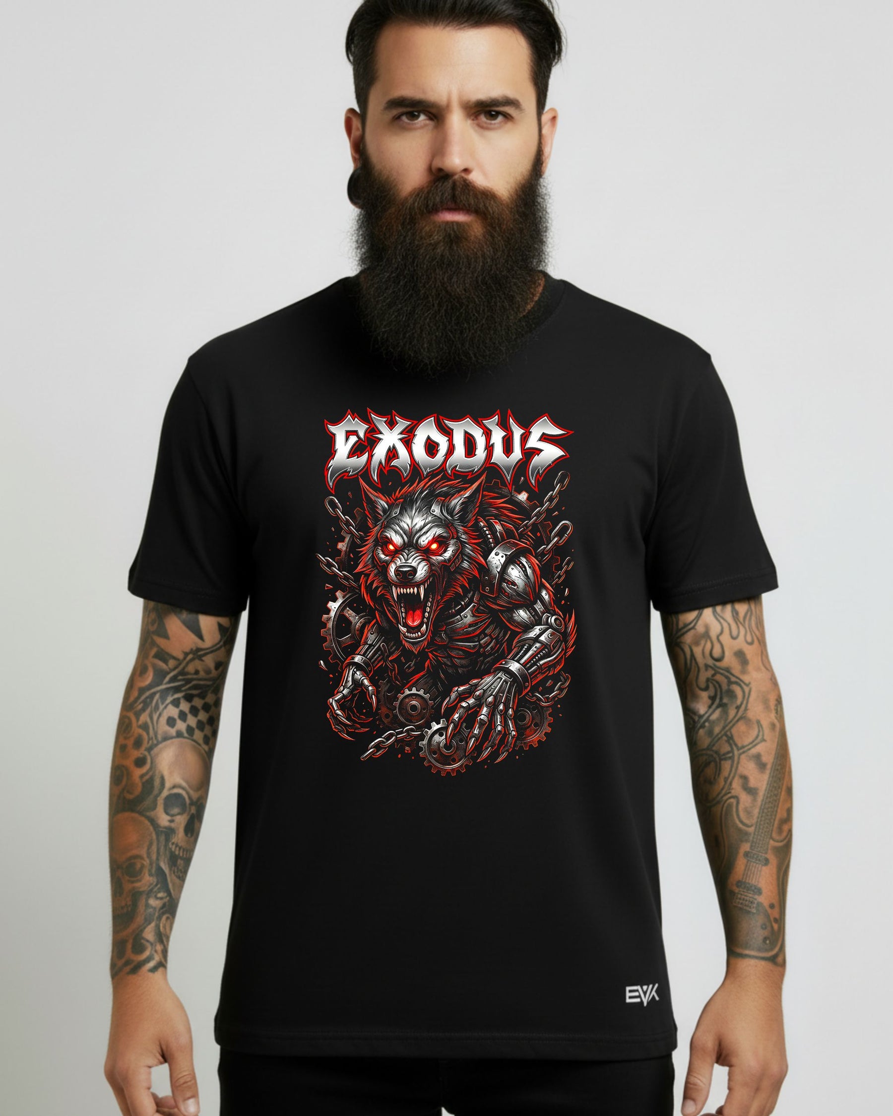 Camiseta Exodus – Cyber Wolf Pack