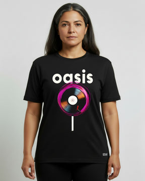 Camiseta Oasis – Vinyl Pop