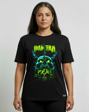 Camiseta Pantera – Green Apocalypse Skull