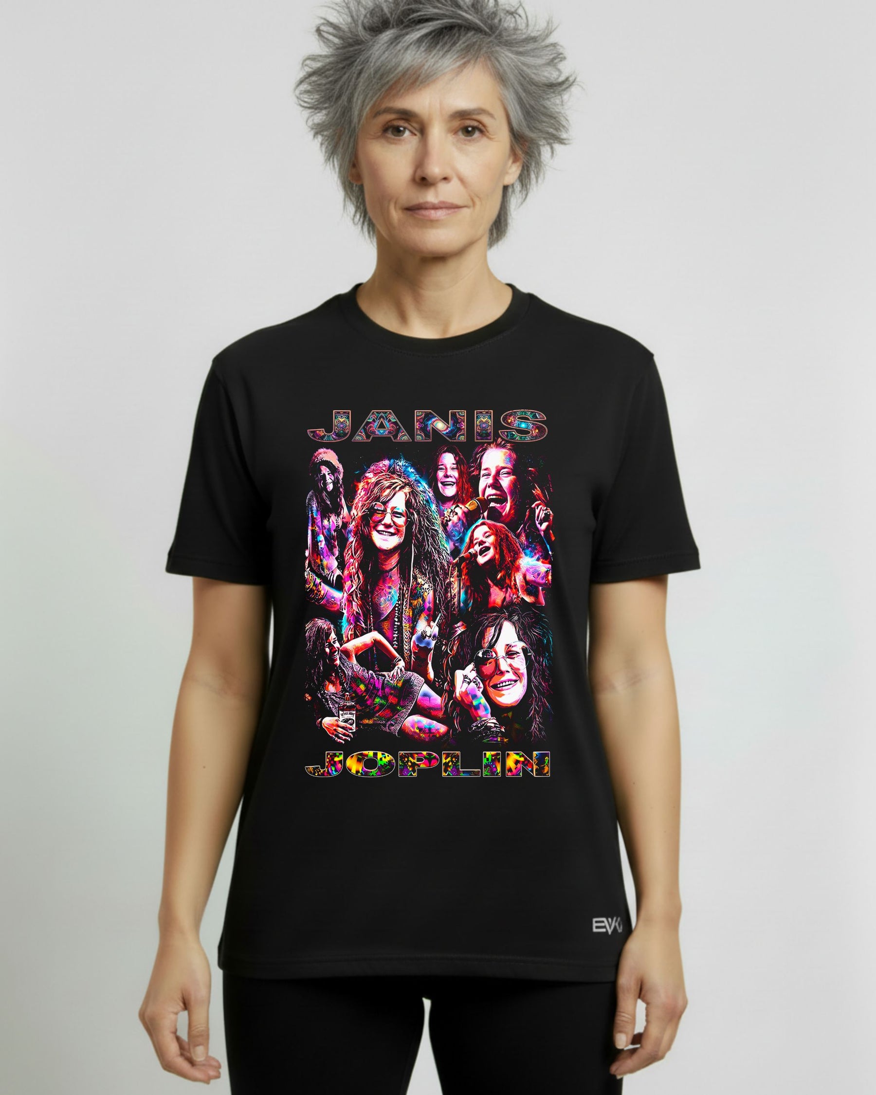 Camiseta Janis Joplin – Faces de Janis