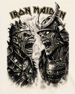 Camiseta Off-White Iron Maiden – Warriors
