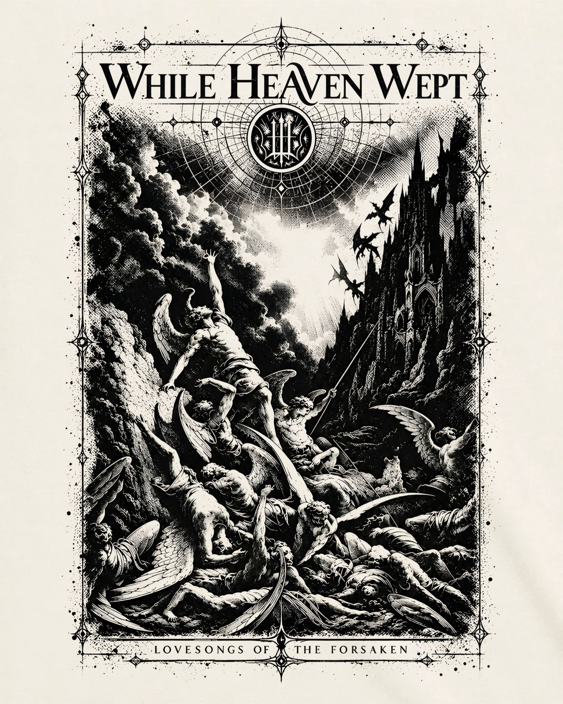 Camiseta Off-White While Heaven Wept – Lovesongs of the Forsaken