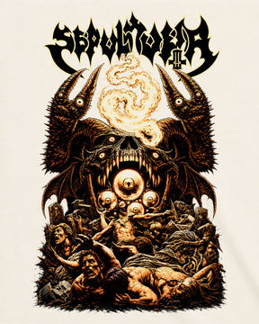 Camiseta Off-White Sepultura – Dead Embryonic Cells