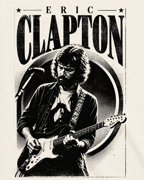 Camiseta Off-White Eric Clapton – Black and White